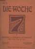 Die-Woche heft 30, 23 Juli 1904-Moderne illustrierte zeitschrift- alle sieben tage ein heft-Sommaire: Bayreuth 1904- Walaamo. Ein ...