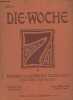 Die-Woche heft 4, 28 januar 1905- Moderne illustrierte zeitschrift- alle sieben tage ein heft-Sommaire: di Börsenwoche- unsere bilder- das projeft des ...