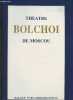 Programme du Théâtre Bolchoi de Moscou- Ballet Yuri Grigorovitch 1993. Collectif