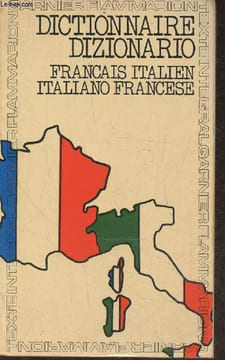 Dictionnaire Italien-Français, Français-Italien. Bloncourt-Herselin J.