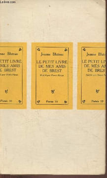 Le petit livre de mes amis de Brest (Collection P.S.) Cahiers bi-mensuels n°455. Bluteau Jeanne