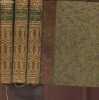 Le cabinet secret de l'Histoire Tomes II, III et IV (3 volumes). Docteur Cabanès