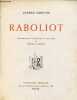 Raboliot - Illustrée par Pierre Gandon.. Genevoix Maurice