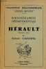 "Bibliographie départementale - Hérault (première série) - Collection bibliographique ""index-mundi"".". Caramel Alfred