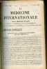 La médecine internationale illustrée n°3 mars 1909 - Les dangers de la suralimentation carnée chez les tuberculeux - glycérophosphate injectable Robin ...