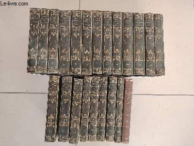 Histoire des français - 22 tomes en 22 volumes, tome 1 à 22.