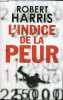 L'indice de la peur.. Harris Robert