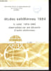 Cahiers g&eacute;ographiques de Rouen n&deg;21: Etudes sah&eacute;liennes 1984 - Le Sahel 1973-1983 - Observations sur une d&eacute;cennie d'apr&egrave;s s&eacute;cheresse.. Arnaud, ...