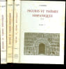 Figures et th&egrave;mes hispaniques, Tomes III + IV + V (3 volumes).. Ligni&egrave;res C.