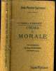 Cours de Morale. Thomas Ph. et Touchelet E.