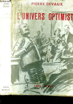 L'univers optimiste.. Devaux Pierre.