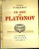 Ce fou de Platonov. N°22.. Tchekhov Anton.