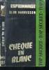 Chèque en blanc. N°197. Harrisson Slim.