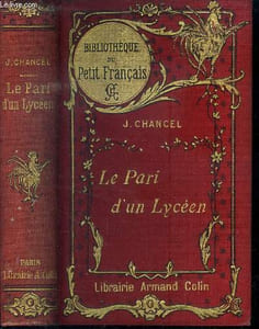 Le pari d'un lycéen.