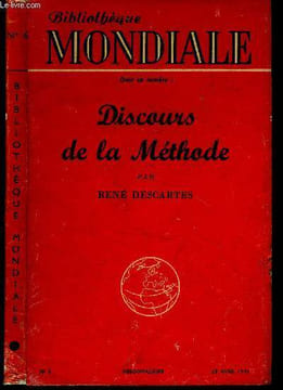 Discours de la méthode. 23 Avril 1953. N°6.. Descartes René.