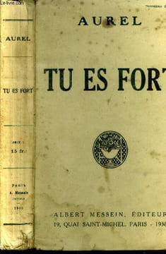 Tu es fort. Aurel