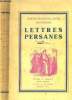 Lettres Persannes. Montesquieu
