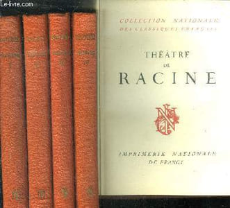 Théâtre de Racine. En 5 volumes.