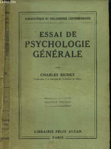 Essai de psychologie générale