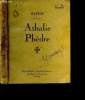 Athalie Phèdre. Racine