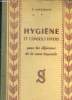 Hygiène et conseils divers. Grébert F.