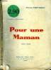 Pour une maman. Feret-Dolet Georges