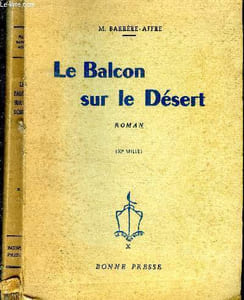 Le balcon sur le désert