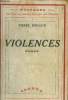 Violences. Molaine Pierre