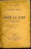 Toute la lyre dernière série. Hugo Victor