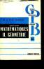 Mathématiques II Géométrie B.E.P.C. (lycées). Ardré Robert