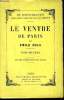 Le ventre de Paris Tome deuxième. Zola Emile