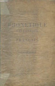 Phonétique historique du français Introduction