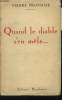 Quand le diable s'en mêle.... Frondaie Pierre