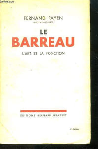 le Barreau L'art et la fonction