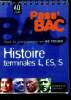 Pass'Bac Histoire Terminales L, ES, S. Varenne Guy