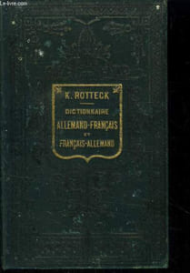 Nouveau dictionnaire allemand français et français allemand