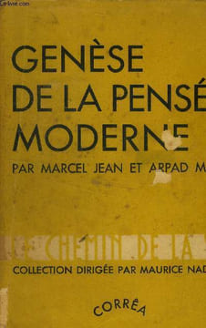 Génèse de la pensée moderne. Jean Marcel, Mezei Arpad