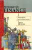Dictionnaire de finace. Peyrard Josette