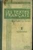 Les textes fran&ccedil;ais enseignement primaire sup&eacute;rieur pr&eacute;paration aux brevets I 1&egrave;re ann&eacute;e. Collectif