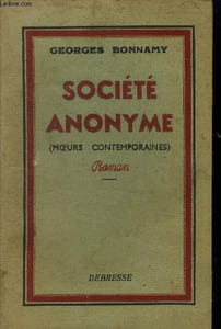 Société anonymes (moeurs contemporaine)