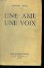 Une voix une &acirc;me. Nilde Jeanne