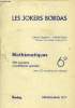 Mathématiques 6e.550 exercices et problèmes gradués. Programme 1977. Caparros Gérard, Goetz Alberte