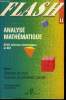 Flash : Analyse Mathématique DEUG Sciences économiques et AES Tome 1 : Résumés de cours - Exercices et problèmes corrigés. Boissonnade Marie, Fredon ...