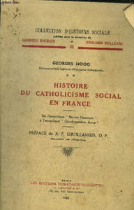 Histoire du Catholicisme social en France
