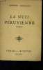 La nuit Pruvienne, Collection "Visages de l'aventure".. Gaillard Robert