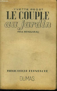 "Le couple au jardin, collection ""bibliothèque pervenche"""