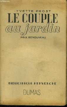 "Le couple au jardin, collection ""bibliothèque pervenche""". Prost Yvette