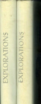 Explorations Tome 1 et 2. Collectif
