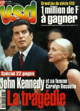 VSD n 1143 du 21 au 28 juillet 1999 : John Kennedy et sa femme Carolyn Bessette, la tragdie.Carlos "je continuerai mon combat"- Le lexique du sexe. ...