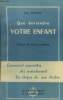 Que deviendra votre enfant. Comment connatre ds maintenant les tapes de son destin.. Copart Jean